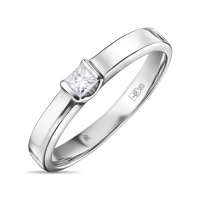 Кольцо с бриллиантом - фото 1 Кольцо с бриллиантом - фото 1