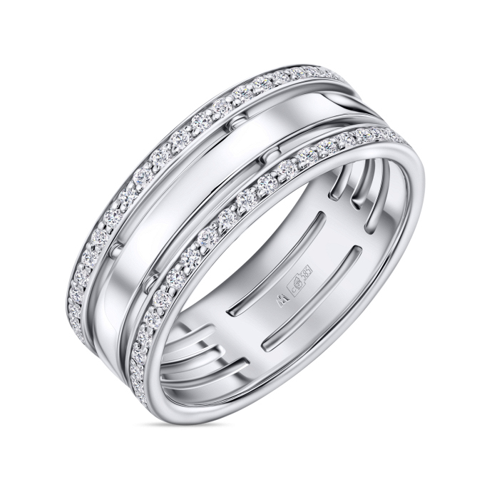 Кольцо с бриллиантами - фото 1