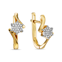 Серьги с бриллиантами