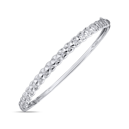 Браслет жесткий с бриллиантом