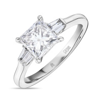 Кольцо с бриллиантом - фото 1 Кольцо с бриллиантом - фото 1