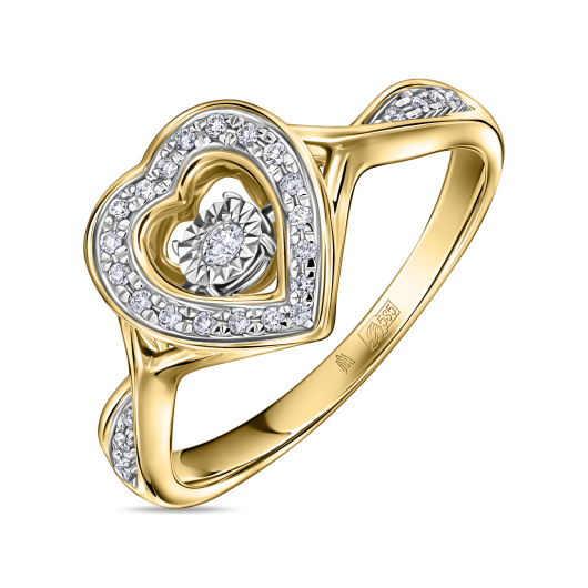 Кольцо с бриллиантами