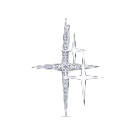 Брошь с бриллиантом