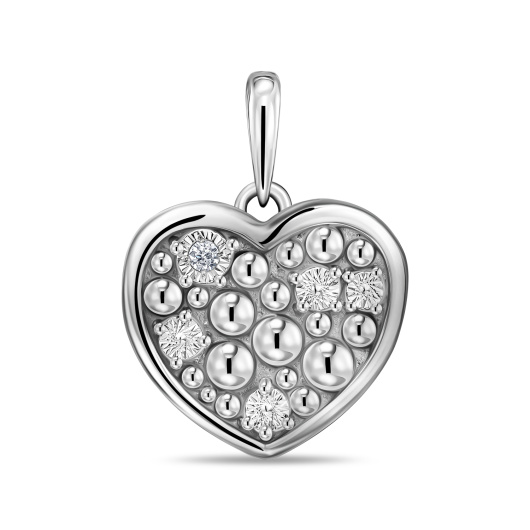 Подвеска с бриллиантом