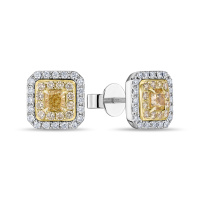 Серьги с бриллиантами - фото 1