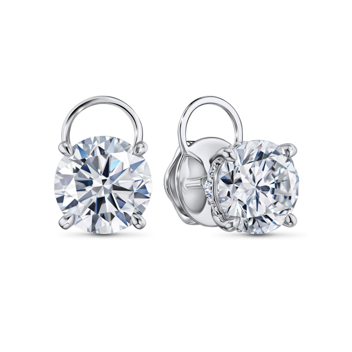 Серьги с бриллиантом - фото 1 Серьги с бриллиантом - фото 1