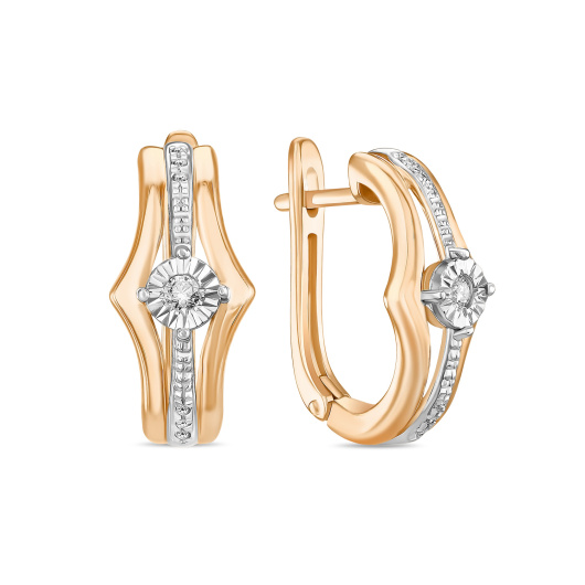 Серьги с бриллиантами