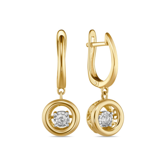 Серьги с бриллиантами