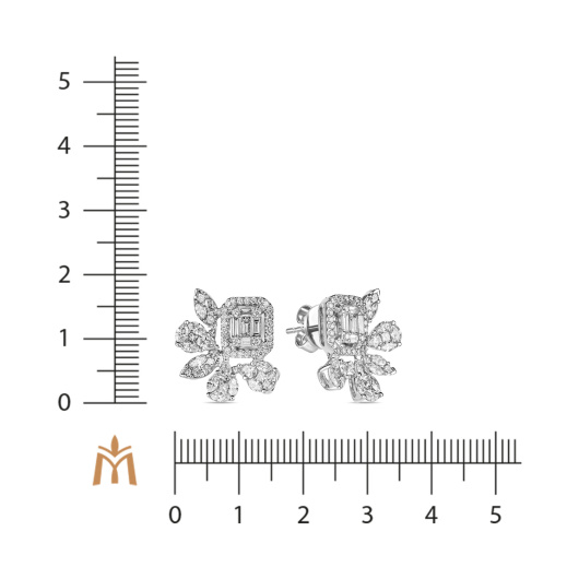 Серьги с бриллиантами