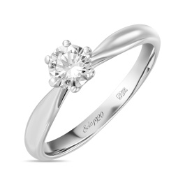 Кольцо с бриллиантом