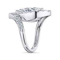 Кольцо с бриллиантом - фото 2