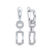 Серьги с бриллиантами - фото 1