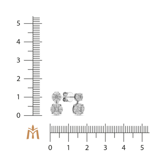 Серьги с бриллиантами