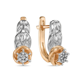 Серьги с бриллиантами