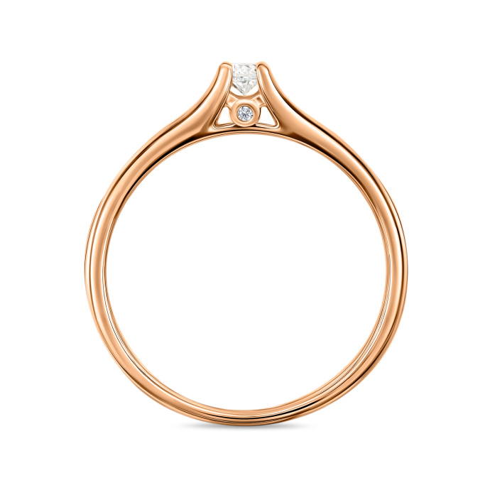 Кольцо с бриллиантами - фото 2