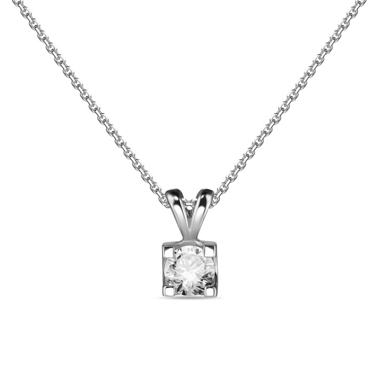 Колье с бриллиантом