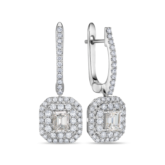 Серьги с бриллиантами