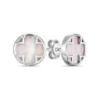 Серьги с перламутром - фото 1