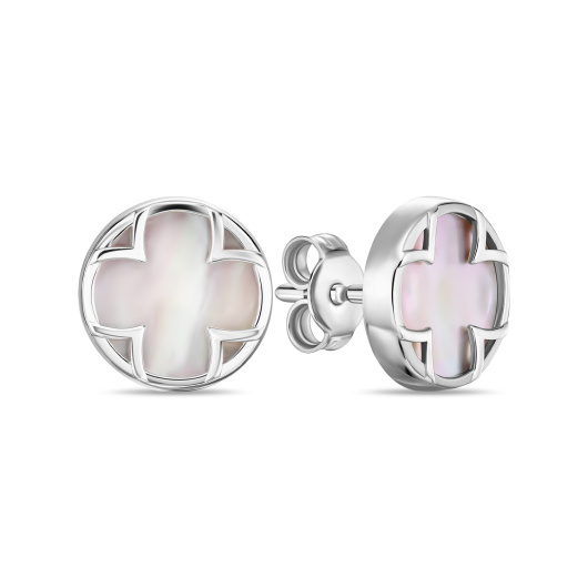 Серьги с перламутром