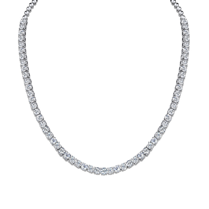 Колье с бриллиантом - фото 1