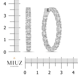 Серьги с бриллиантами
