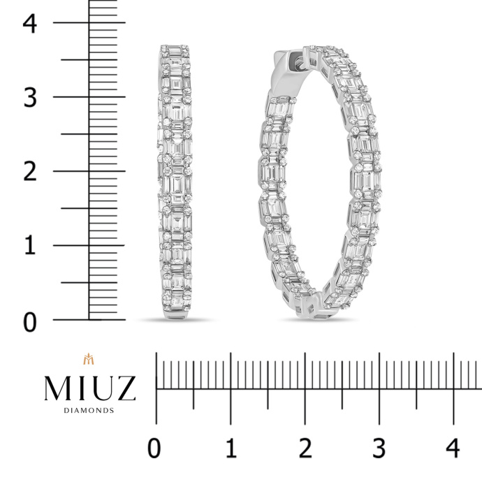 Серьги с бриллиантами - фото 2