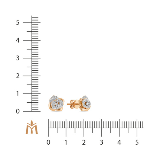 Серьги с бриллиантами