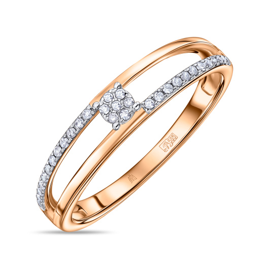 Кольцо с бриллиантами