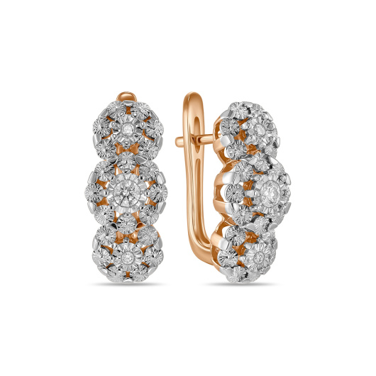 Серьги с бриллиантами