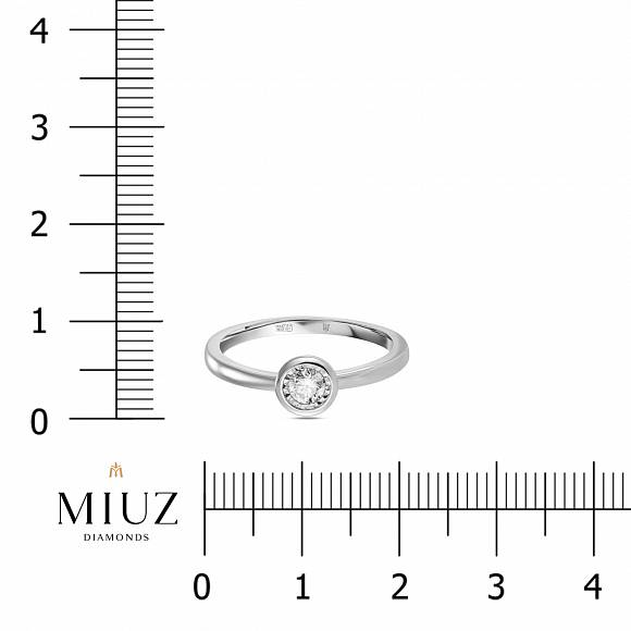 Кольцо с бриллиантом R178-IGR-23262-020TM - Фото 2