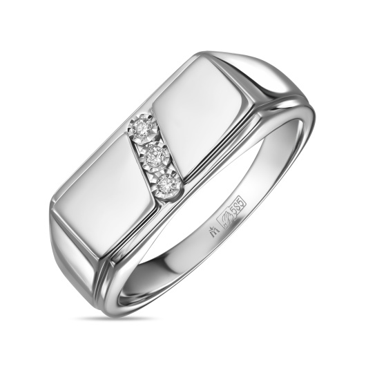 Мужское Кольцо с бриллиантами