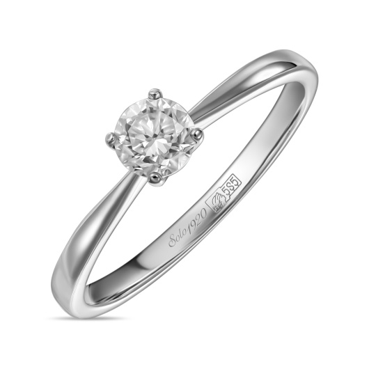 Кольцо с бриллиантом