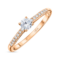 Кольцо с бриллиантами - фото 1 Кольцо с бриллиантами - фото 1