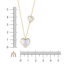 Колье с перламутром