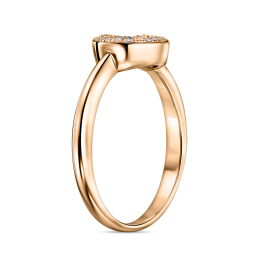 Кольцо с сапфирами и бриллиантами