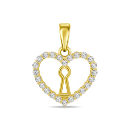 Подвеска с фианитами