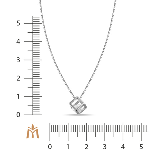 Колье с фианитами