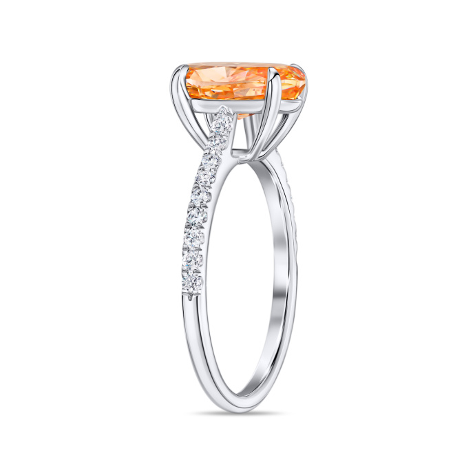 Кольцо с бриллиантом - фото 2