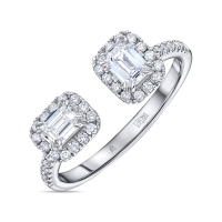 Кольцо с бриллиантами - фото 1