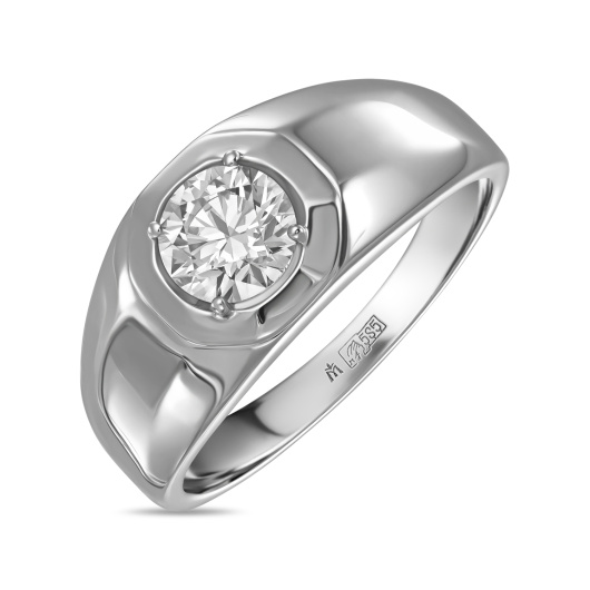 Мужское Кольцо с бриллиантом