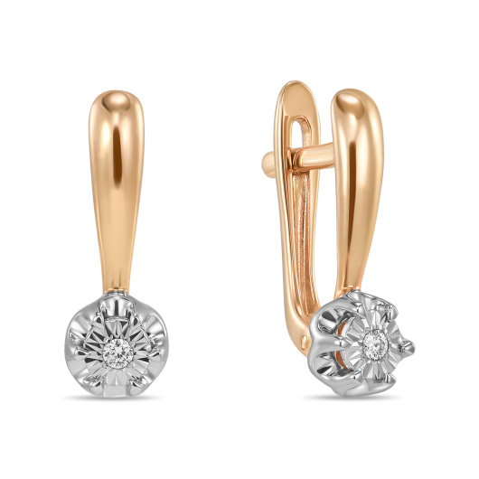 Серьги с бриллиантами