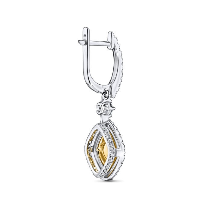 Серьги с бриллиантами - фото 2