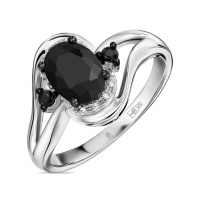 Кольцо с бриллиантами и цветными сапфирами - фото 1 Кольцо с бриллиантами и цветными сапфирами - фото 1