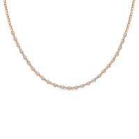 Колье с бриллиантом - фото 1