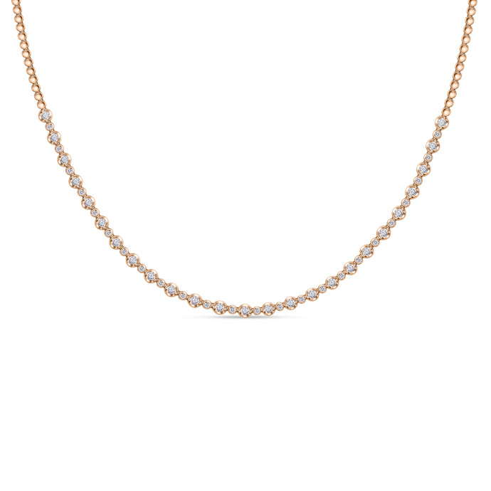 Колье с бриллиантом - фото 1