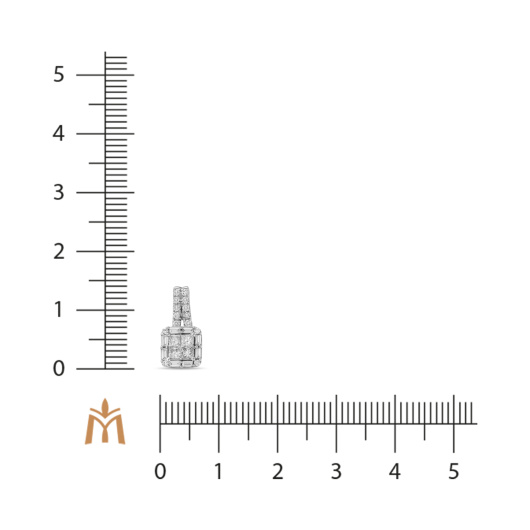 Подвеска с бриллиантами