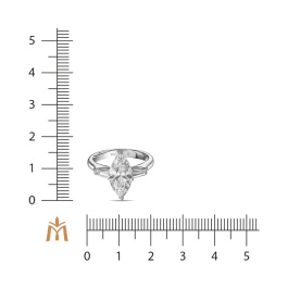 Кольцо с бриллиантом