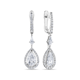 Серьги с бриллиантами