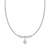 Колье с бриллиантами - фото 1