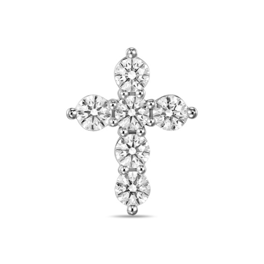 Крест с бриллиантом